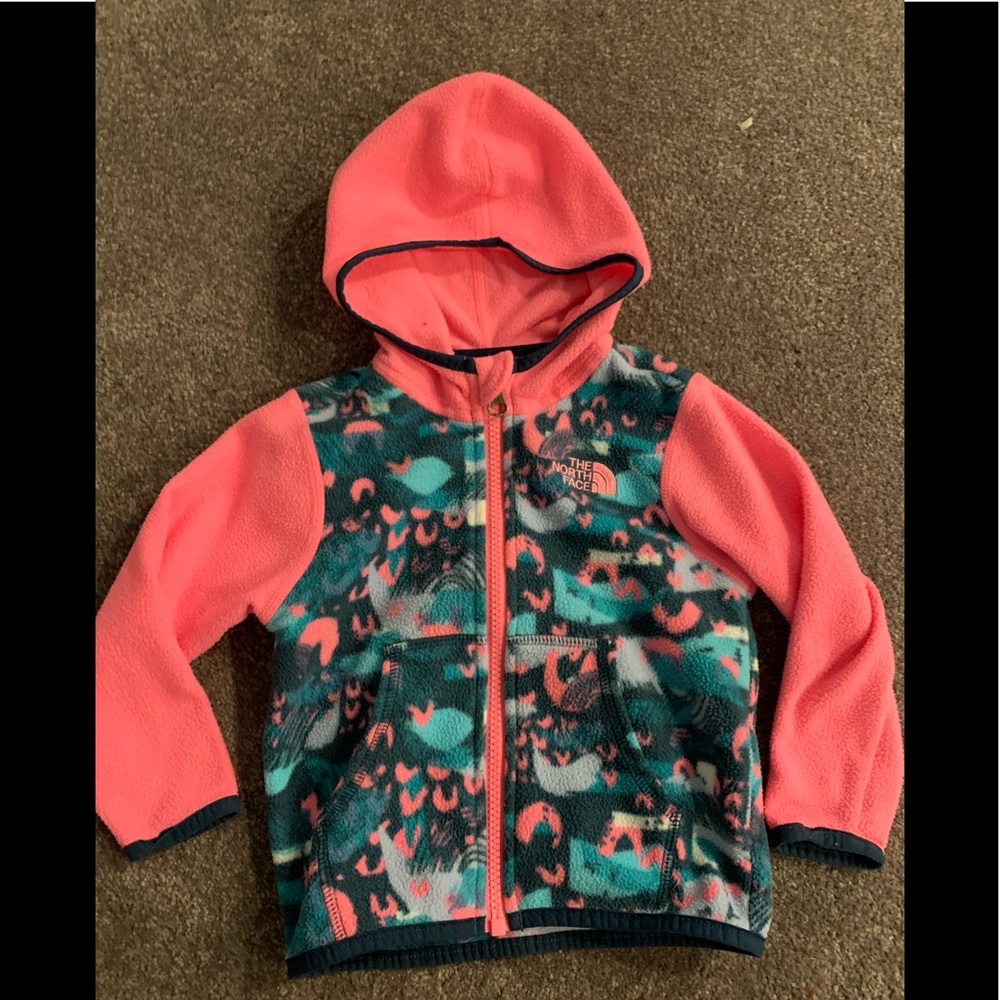 North Face fleece jacket! 12-18mo